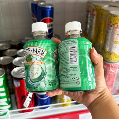 1 Thùng Trà Bí Đao Wonderfarm 24 Chai Nhỏ 280ml
