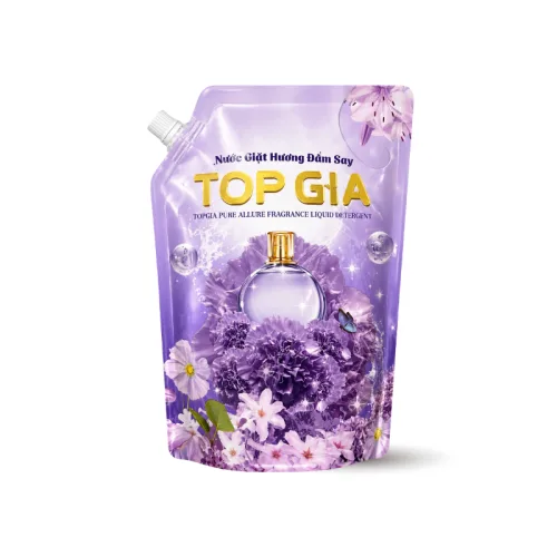 1 Túi Nước Giặt Topgia Hương Đắm Say 1 Lít - Túi Tím