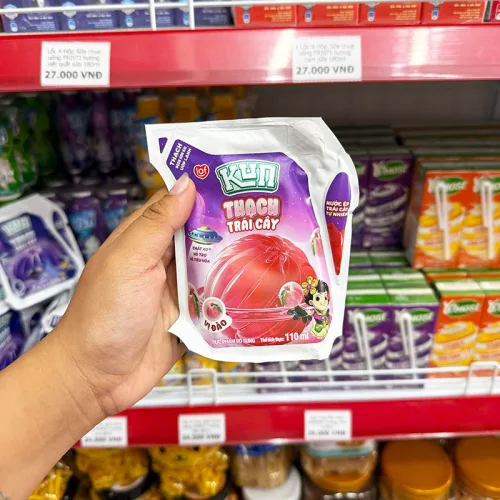 1 Túi Thạch Trái Cây KUN Vị Đào 110ml