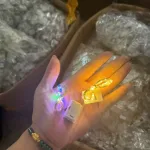 10 DÂY ĐÈN CHỚP PIN ĐỦ MÀU & MÀU VÀNG LOẠI 2M