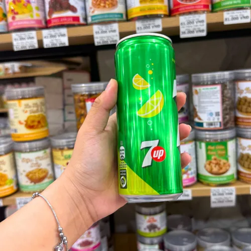 3 Lon Nước Ngọt 7Up Lon 320ml/Lon