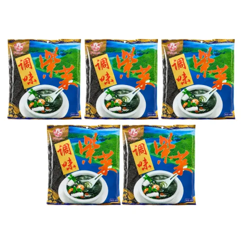 5 Bịch Rong Biển Tròn Nấu Canh BI JIANG 20g