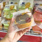 5 Cái Bánh Bông Lan Cuộn Da Hổ ZHUOGUAN 4 Màu (Vàng, Hồng, Nâu, Xanh)