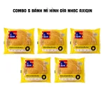 5 Cái Bánh Mì Hình Đĩa Nhạc AXIQIN