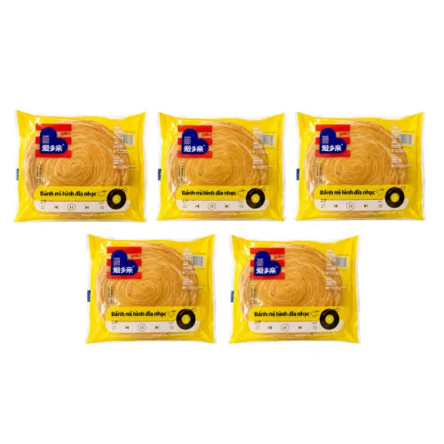 5 Cái Bánh Mì Hình Đĩa Nhạc AXIQIN