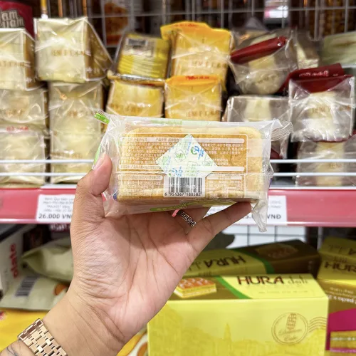 5 Cái Bánh Mì Nướng AXIQIN Lúa Mì 50% Đường