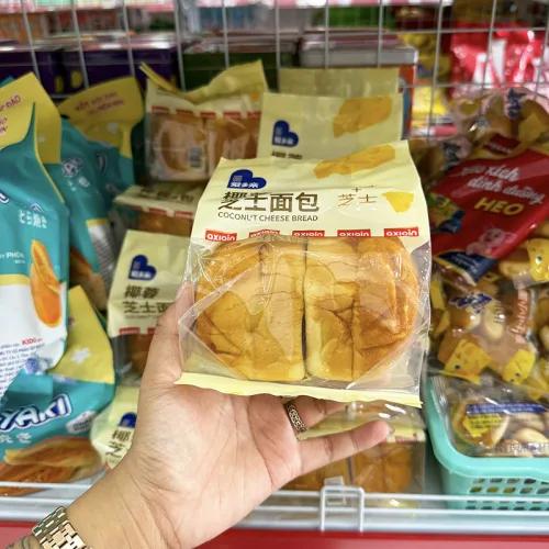 5 Cái Bánh Mì Đôi AXIQIN Phô Mai Dừa