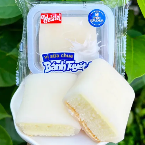 5 Cái Bánh Tuyết Nếp Weisiel Vị Sữa Chua