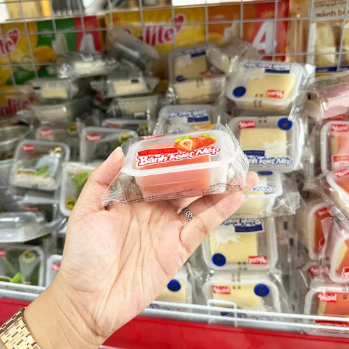5 Cái Bánh Tuyết Nếp Weisiel Vị Sữa Dâu