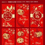 60 BAO LÌ XÌ NHUNG BẢN TO( CHỌN ĐƯỢC 10 HÌNH - 1 HÌNH 6 CÁI) nhiều hình