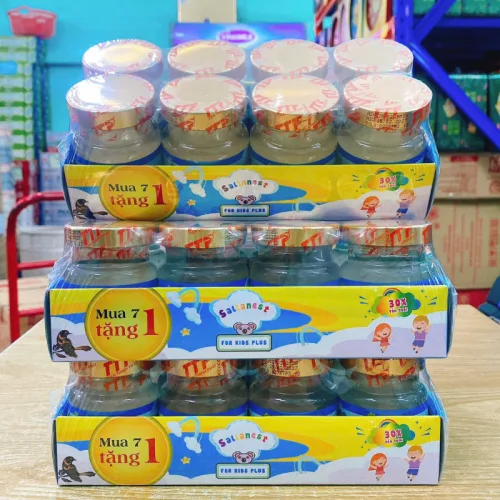 8 Hũ Tổ Yến Chưng Sallanest (Em Bé, Đông Trùng, Đường Phèn) - 30% Yến Tươi Salla Nest