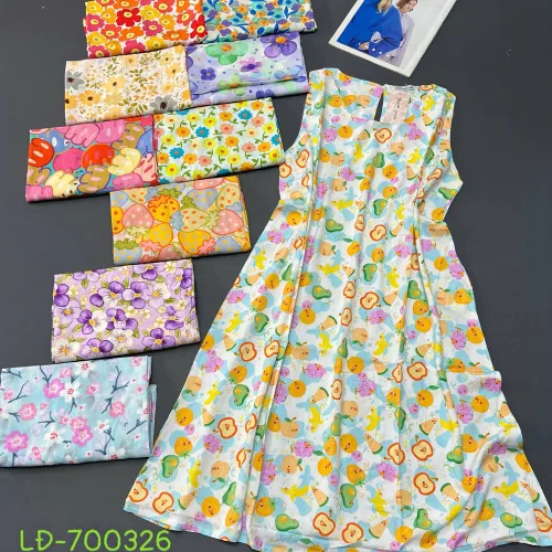 Đầm nữ vải tole mát LĐ-700326