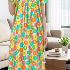 Đầm tole nữ 2 dây vài tole mát TD296
