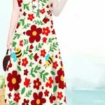 Đầm Tole nữ TD040