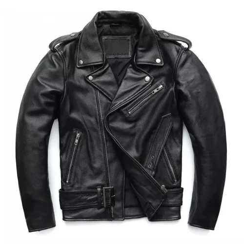 Áo Khoác Da Nam Biker Lót Dù Cao Cấp (Có size to 3x)