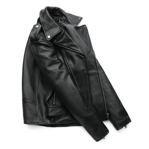 Áo Khoác Da Nam Biker Lót Dù Cao Cấp (Có size to 3x)