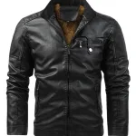 Áo Khoác Da Nam Lót Lông Cao Cấp (Có size to 3x)
