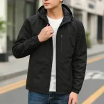 Áo Khoác Nam Dù 2 Lớp Nón Rời Cao Cấp