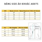 Áo Khoác Nam Dù 2 Lớp Nón Rời Cao Cấp
