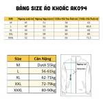 Áo Khoác Kaki Dày Lót Dù Nam Cổ Trụ Có Túi Trong Cao Cấp Big Size