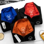 Áo khoác nam 2 lớp mặc được 2 kiểu thêu logo