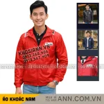 Áo Khoác Nam Dù 2 Lớp Có Nón Logo Rurumen