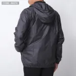 Áo Khoác Nam Dù 2 Lớp Có Nón Logo Rurumen