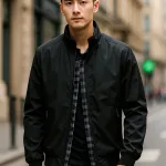 Áo Khoác Nam Dù 2 Lớp Lót Sọc Phía Trong (Có Size 3XL)