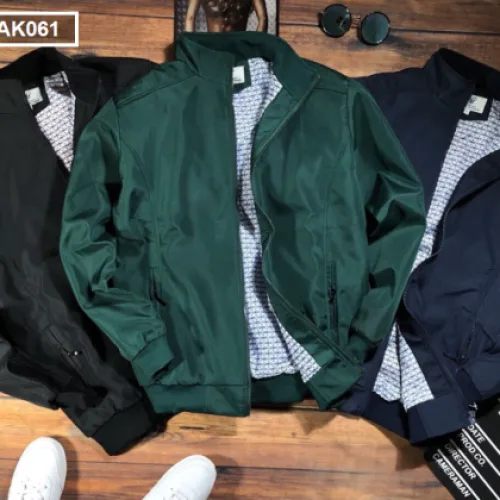 Áo Khoác Nam Dù 2 Lớp Lót Sọc Phía Trong (Có Size 3XL)