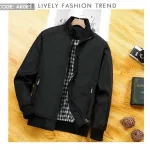 Áo Khoác Nam Dù 2 Lớp Lót Sọc Phía Trong (Có Size 3XL)