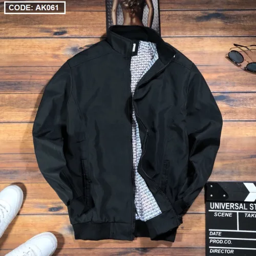 Áo Khoác Nam Dù 2 Lớp Lót Sọc Phía Trong (Có Size 3XL)
