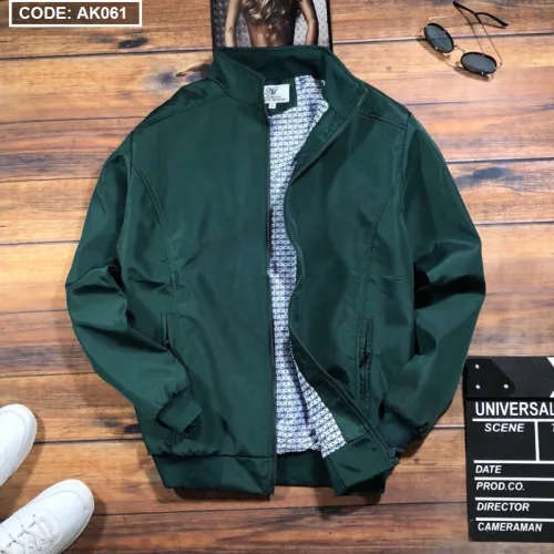Áo Khoác Nam Dù 2 Lớp Lót Sọc Phía Trong (Có Size 3XL)