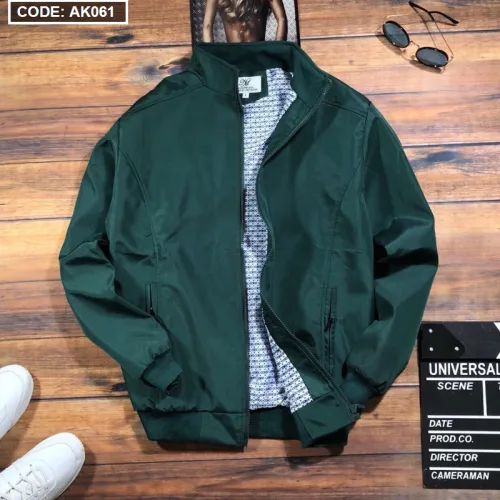 Áo Khoác Nam Dù 2 Lớp Lót Sọc Phía Trong (Có Size 3XL)