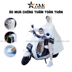 Áo Mưa Chống Thấm Toàn Thân Trong Suốt 2 Người