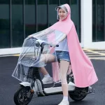 Áo Mưa Chống Thấm Toàn Thân Trong Suốt 2 Người