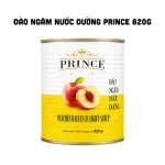 Đào Ngâm Nước Đường Prince 820g