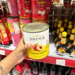 Đào Ngâm Nước Đường Prince 820g