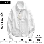 Áo Sơ Mi Nam Tay Dài Công Sở (Có size 4x)