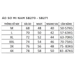 Áo Sơ Mi Nam Tay Dài Công Sở (Có size 4x)