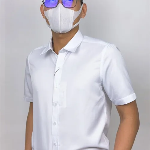 Áo Sơ Mi Nam Tay Ngắn Công Sở Vải Kate Lụa (Có Size 4x)