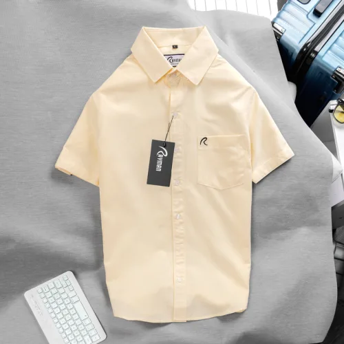 Áo Sơ Mi Nam Oxford Tay Ngắn Có Túi Rayman Rurumen( Có size 3x)