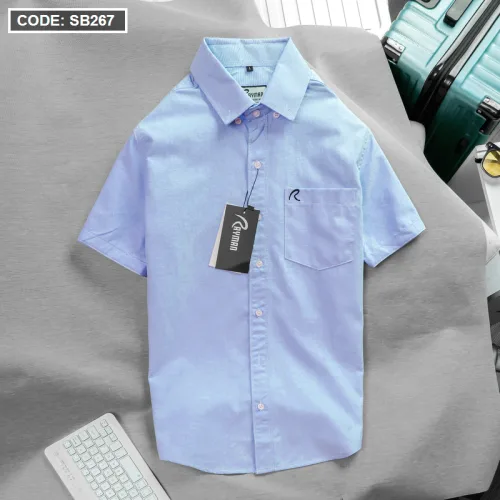 Áo Sơ Mi Nam Oxford Tay Ngắn Có Túi Rayman Rurumen( Có size 3x)
