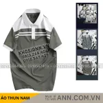 Áo Thun Cổ Bẻ Phối 2 Sọc Trước Ngực Độc Đáo Cao Cấp (Có Size 3XL)