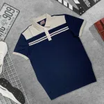Áo Thun Cổ Bẻ Phối 2 Sọc Trước Ngực Độc Đáo Cao Cấp (Có Size 3XL)