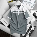Áo Thun Cổ Bẻ Phối 2 Sọc Trước Ngực Độc Đáo Cao Cấp (Có Size 3XL)