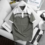 Áo Thun Cổ Bẻ Phối 2 Sọc Trước Ngực Độc Đáo Cao Cấp (Có Size 3XL)