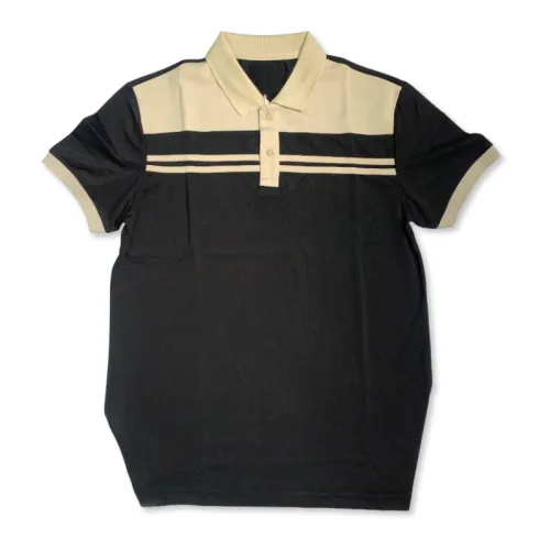 Áo Thun Cổ Bẻ Phối 2 Sọc Trước Ngực Độc Đáo Cao Cấp (Có Size 3XL)