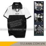 Áo Thun Cổ Bẻ Phối Màu Và Thêu Chữ Discipline (Có Size 3XL)
