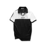 Áo Thun Cổ Bẻ Phối Màu Và Thêu Chữ Discipline (Có Size 3XL)