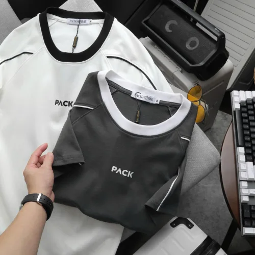 Áo Thun Nam Cổ Tròn - Áo Nam In Chữ Pack Phối Màu Trẻ Trung Năng Động (Size Từ M Đến XXL)